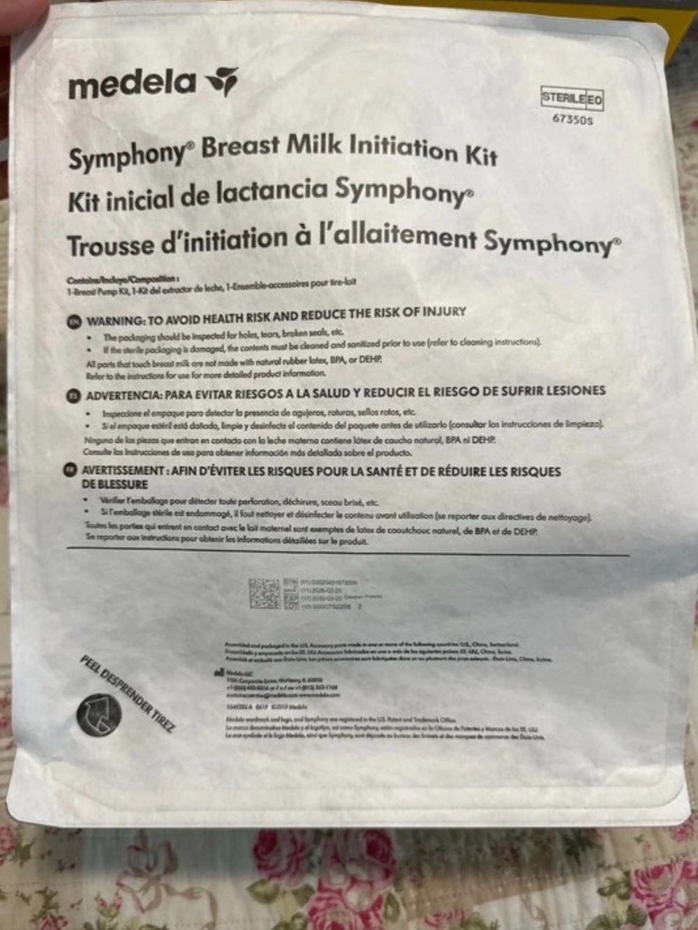 Medela Symphony Breast Milk Initiation Kit